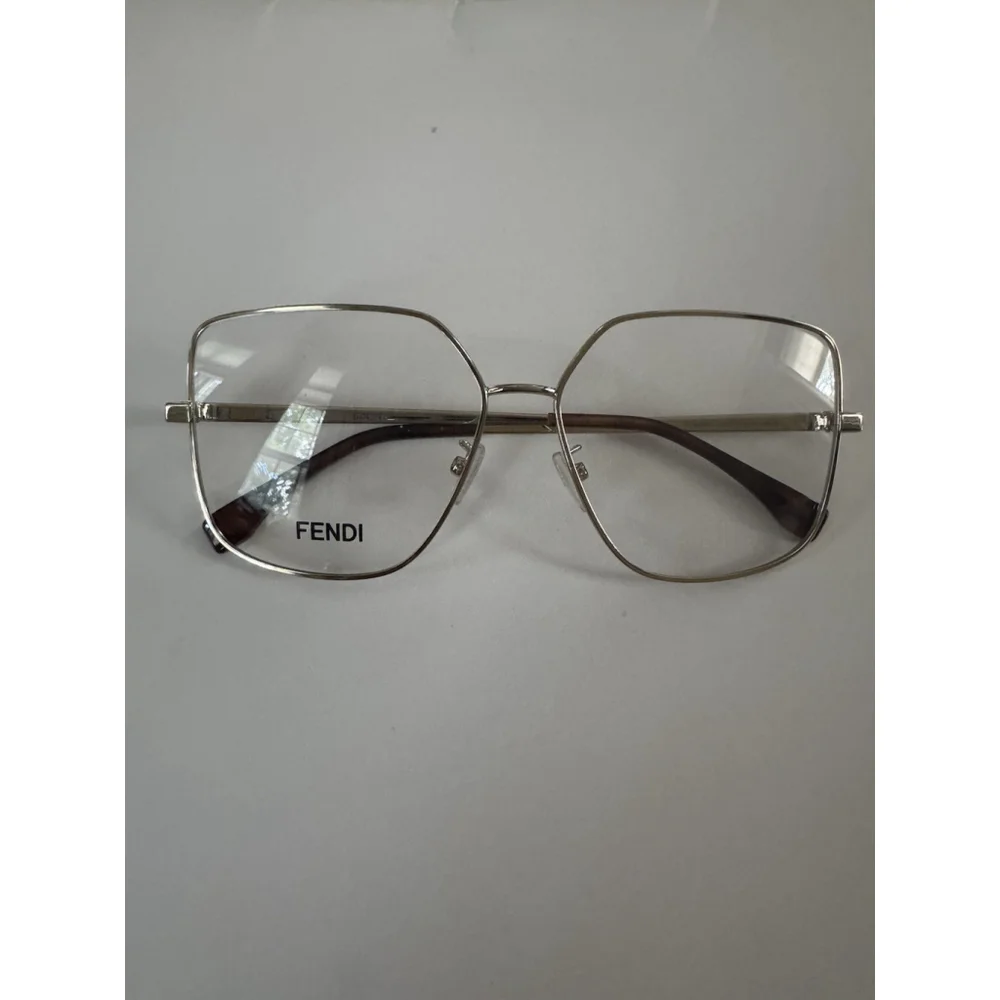 Fendi Eyeglasses FE50009U 032 57-14 140 Gold Frame Made In Italy